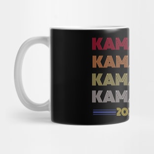 Kamala Retro Colors Design Mug